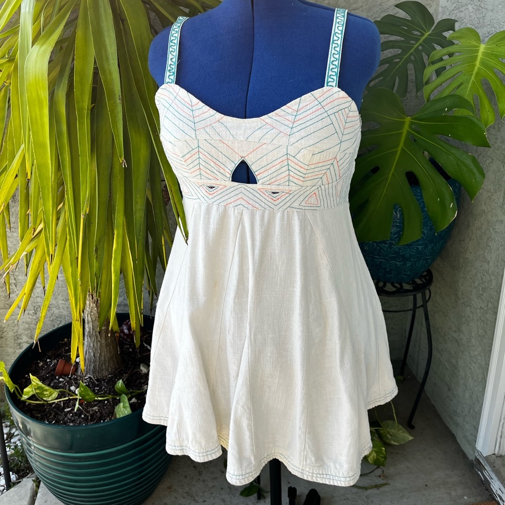 White Mini Dress